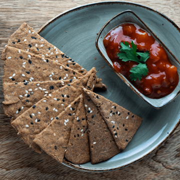 Grain Free Lavash Crackers
