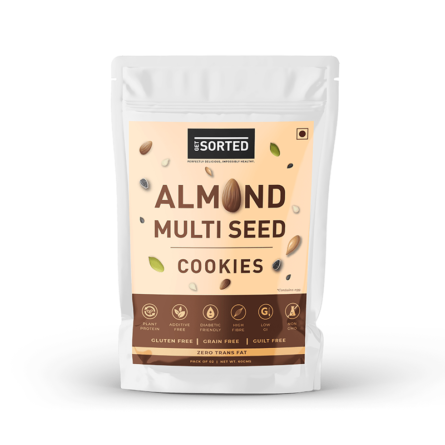 Almond Multiseed Cookies