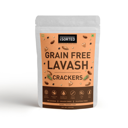 Grain Free Lavash Crackers