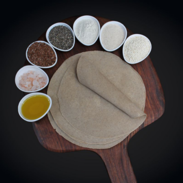 White Sesame Seed Roti