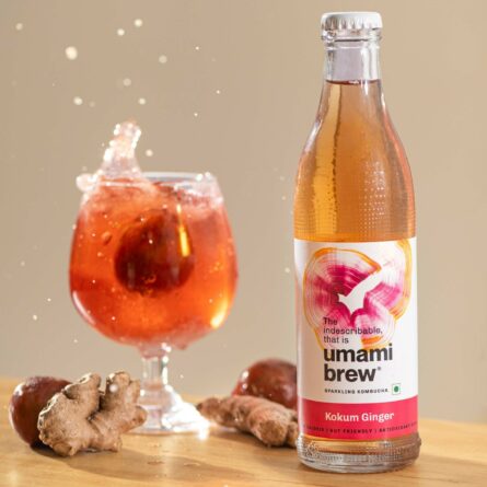Umami Brew Kokum Ginger Kombucha – Pack of 6